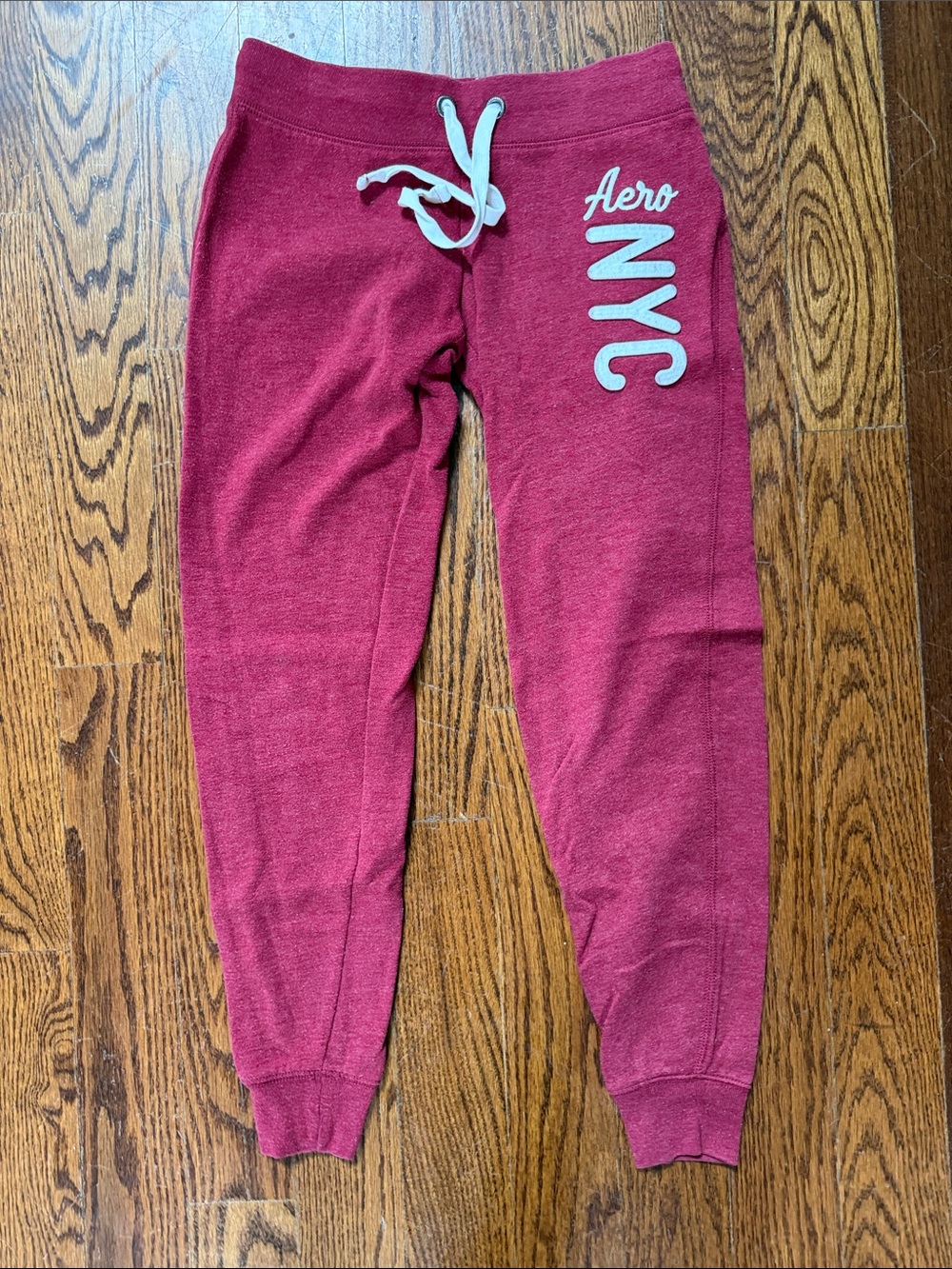 Aeropostale NYC logo Jogger Sweatpants